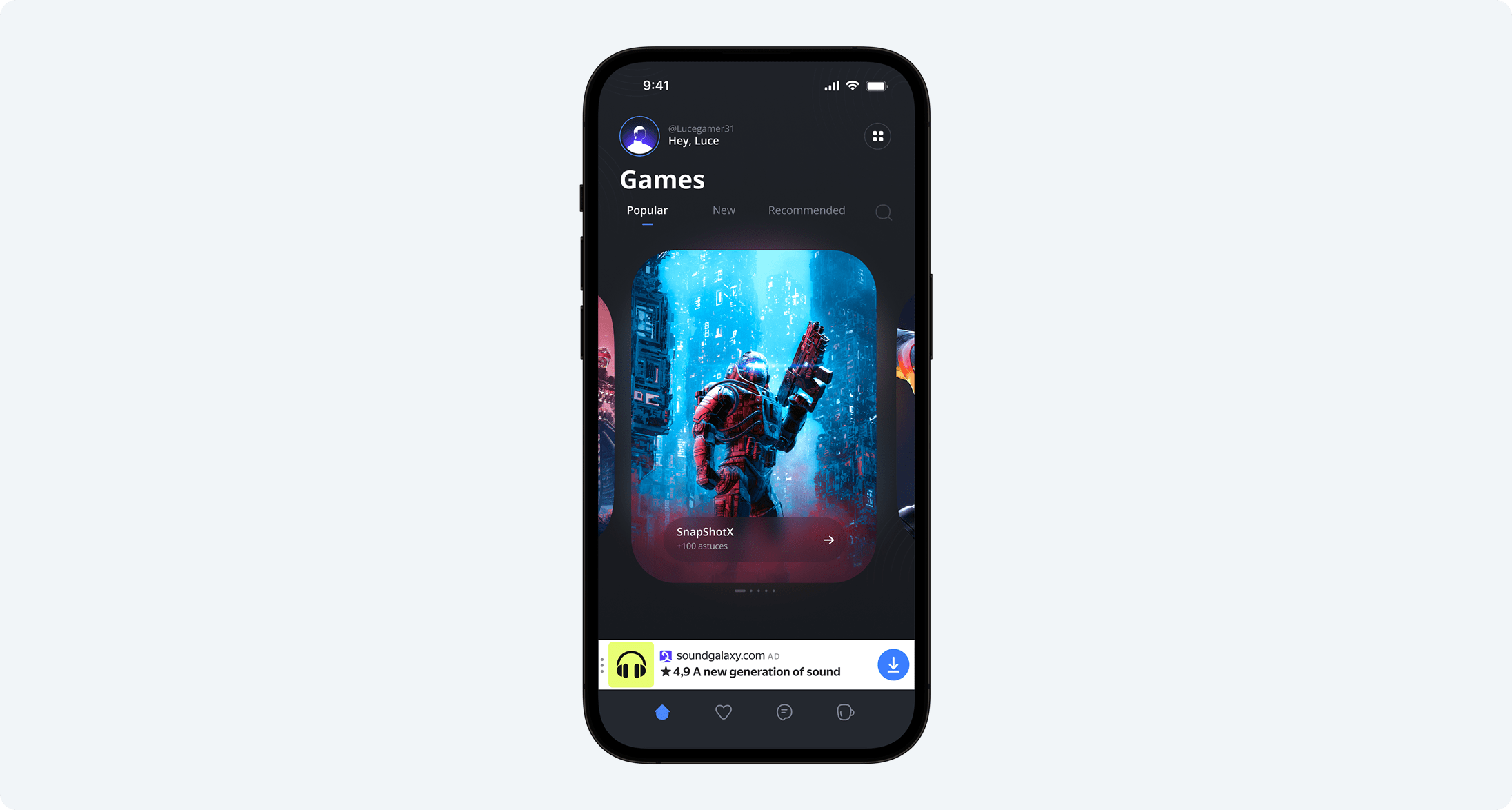 Banner ad example